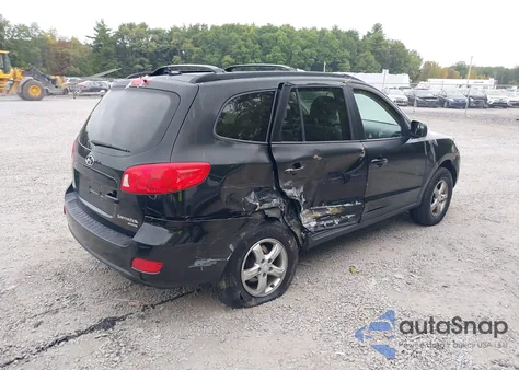 2008 Hyundai Santa Fe Gls from USA, damaged, VIN 5NMSG73D48H208891